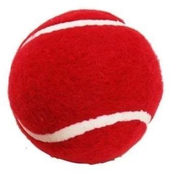 Red Rubber Tennis Ball