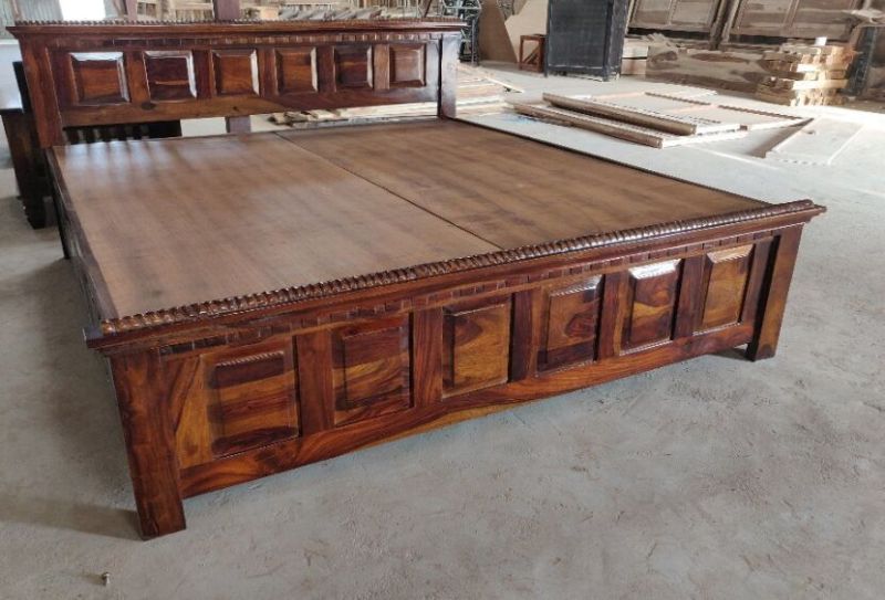 Modern Wooden Double Bed