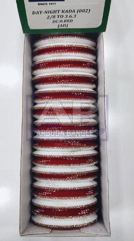 Day Night 002 Opk Glass Bangles