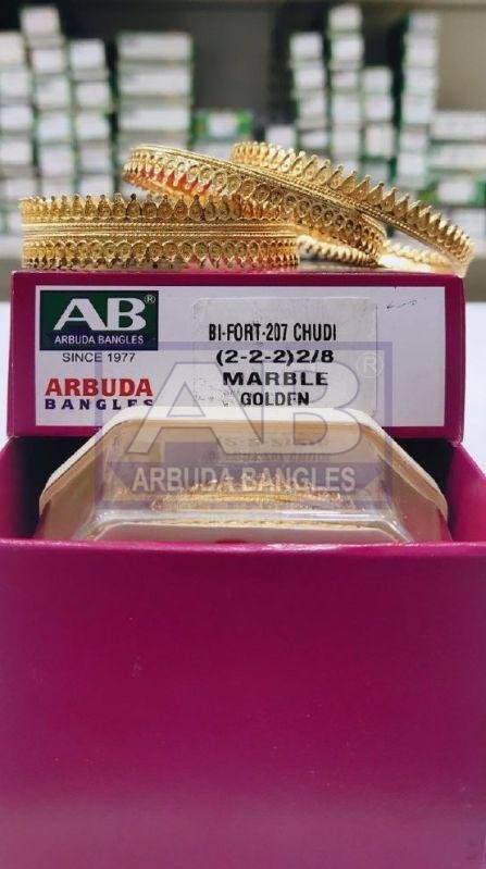 Marble Golden BI-Fort Brass Kada