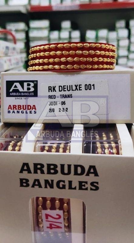 Rk Deluxe Trance Glass Bangles