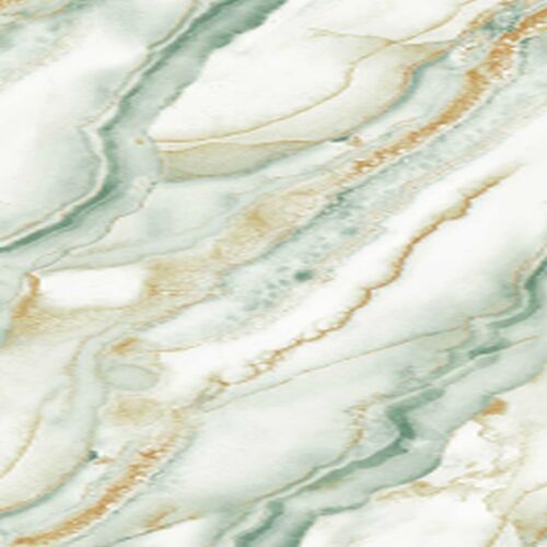 Frisson Teal Semi High Gloss Marble Tile