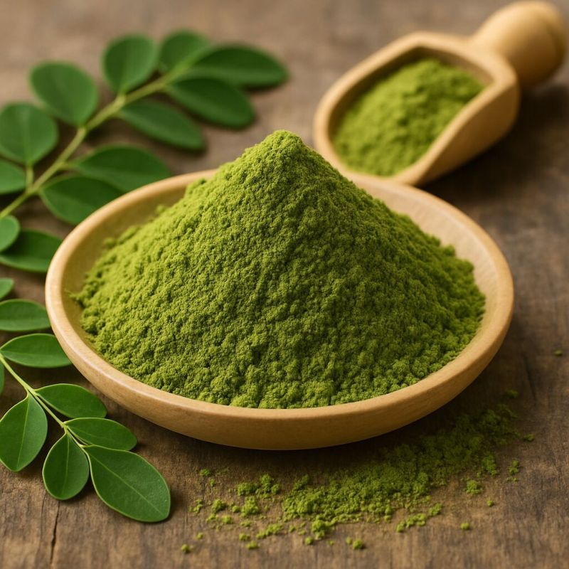 Green Moringa Leaves Powder