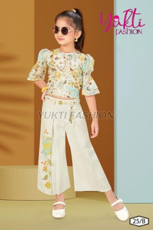 Girls Top Palazzo Set