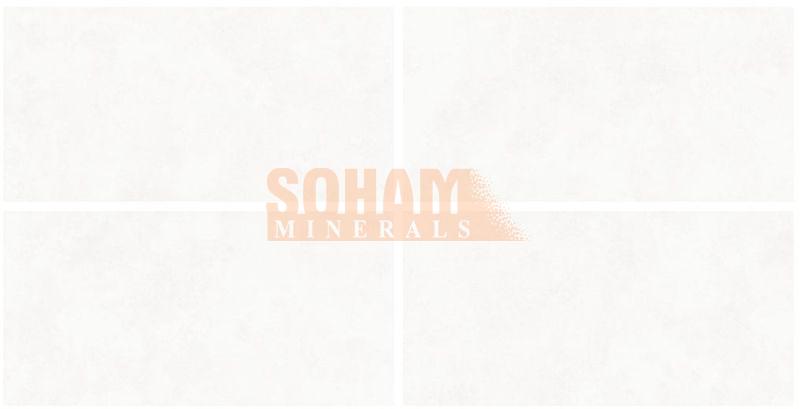 Punch Fabric White Tiles