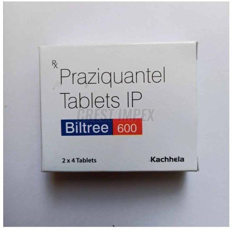 Biltree 600mg Praziquantel Tablets