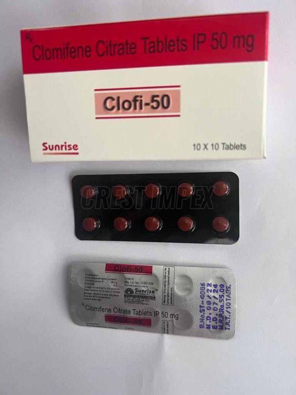 Clofi 50mg Clomifene Citrate Tablets
