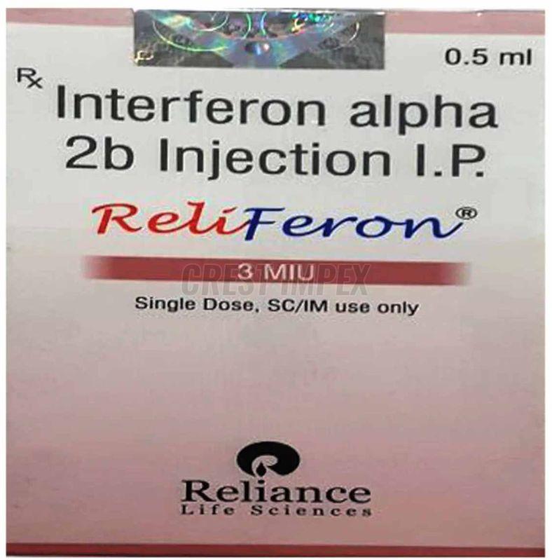 Reliferon 3miu Interferon Alpha 2B Injection