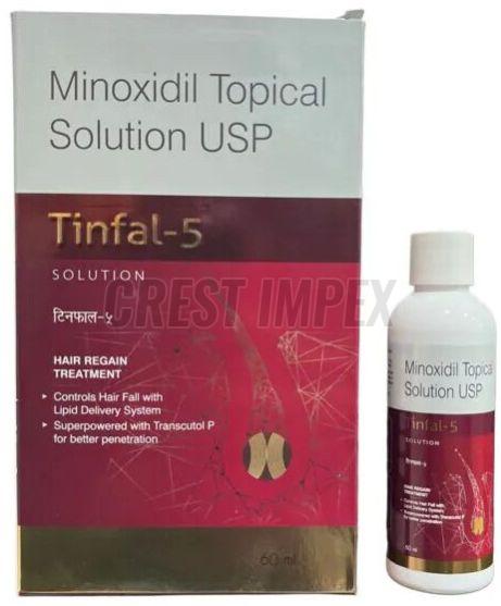 Tinfal 5 Minoxidil 5% Topical Solution