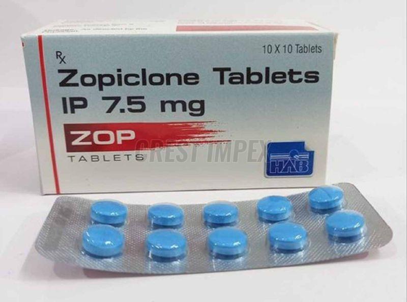 Zop 7.5mg Zopiclone Tablet