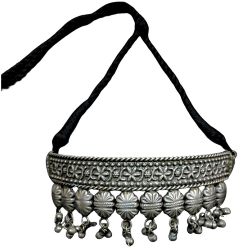 Antique Style Oxidised Brass Choker