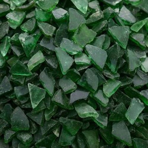 Green Cullet Glass Scrap