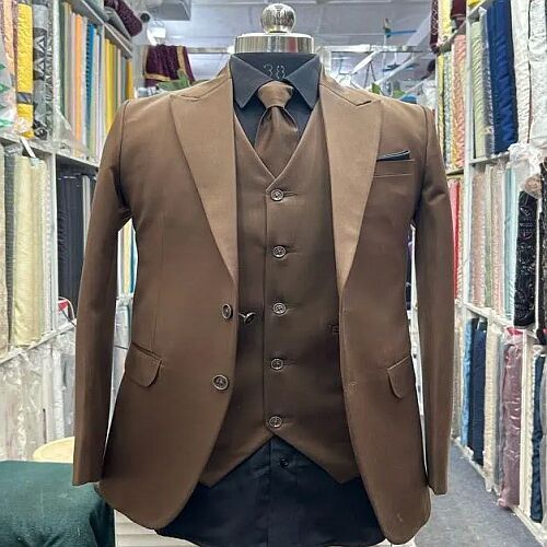 Modern Fit Premium Formal Three Piece Business Suit