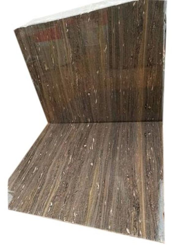 16mm Thick Natural Katni Brown Marble Slab