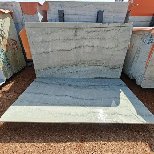 Grey Beige Mix Katni Thunder Marble Slab