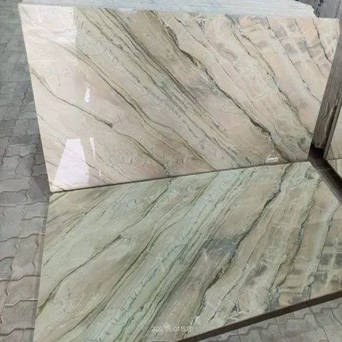 Premium Finish Natural Katni Beige Marble Slab