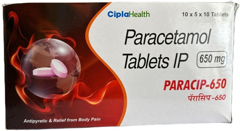 650 Mg Paracetamol Tablets