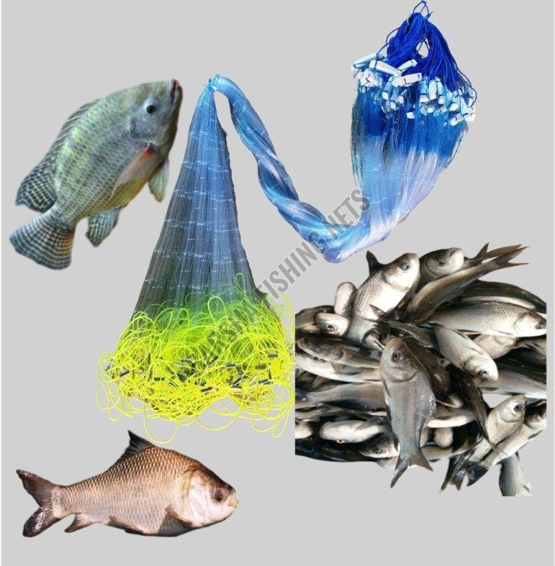 100mm Barsha Handmade 5 Finger Shisha Jal Fishing Net