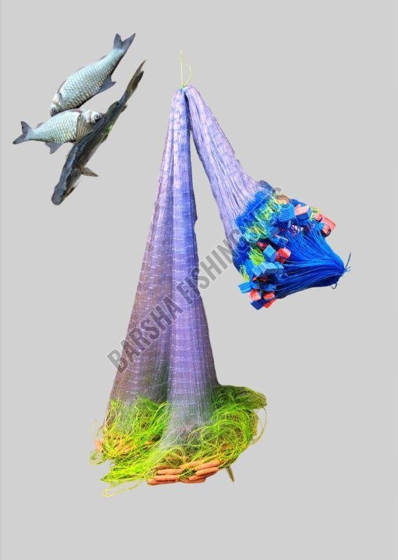 45mm Barsha Handmade 2 Finger Kathi Jaal Fishing Net