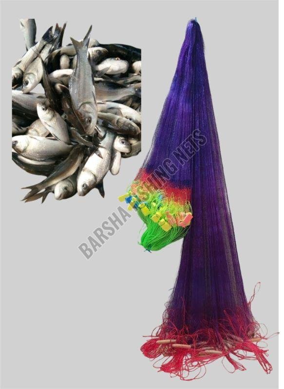 60mm Barsha Handmade 2.5 Finger Kathi Jaal Fishing Net