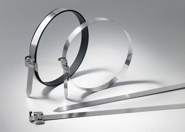 680×4.6mm Stainless Steel Uncoated Ball Lock Cable Tie