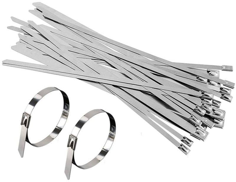 780×4.6mm Stainless Steel Uncoated Ball Lock Cable Tie