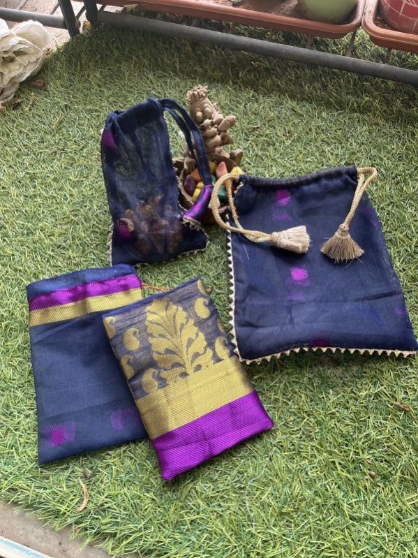 Printed Cotton Potli Bag