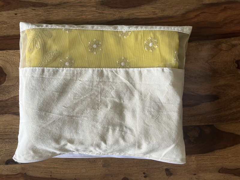 Plain Cotton Saree Packaging Bag