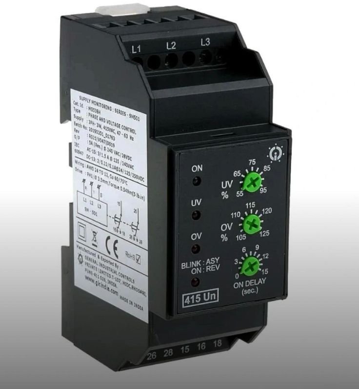 415v Three Phase Supply Monitoring Relay