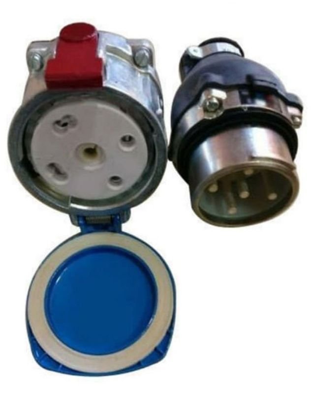 BCH 5 Pin Industrial Plug Socket , Heavy Duty Power Connector