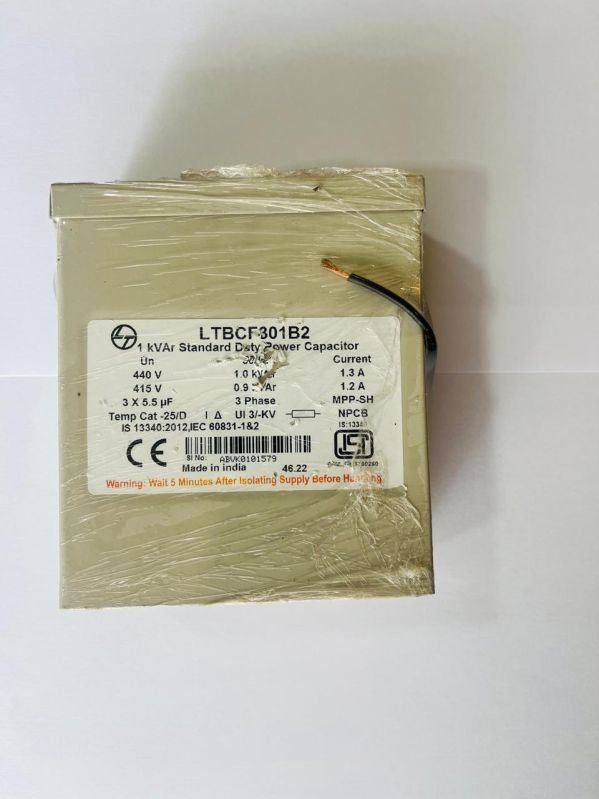 LTBCF301B2 1 kVAr 440V Standard Duty Power Capacitor