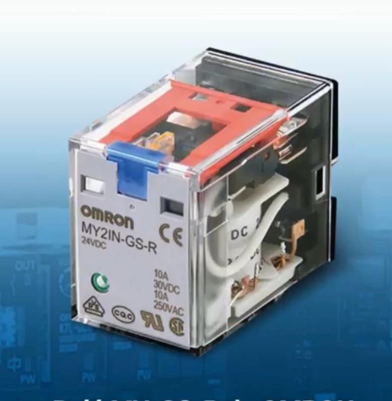 Omron MY2IN-GS-R 24VDC Industrial Control Relay