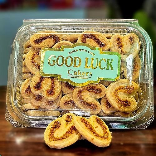 Good Luck Cakers French Heart Salted Cookies
