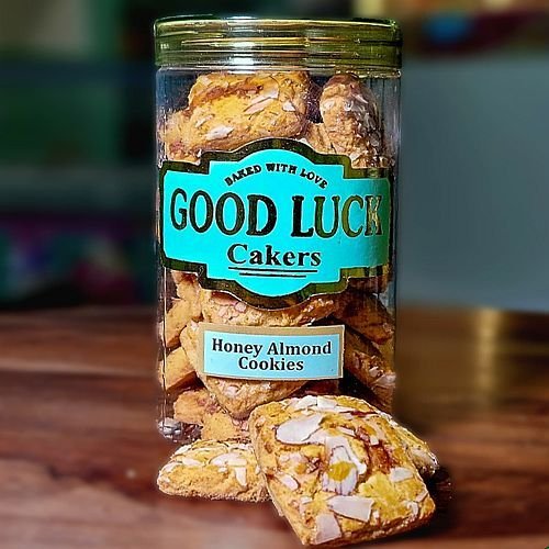 Good Luck Cakers Honey Almond Cookies