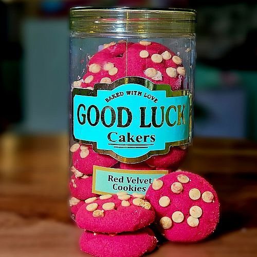 Good Luck Cakers Red Velvet Cookies