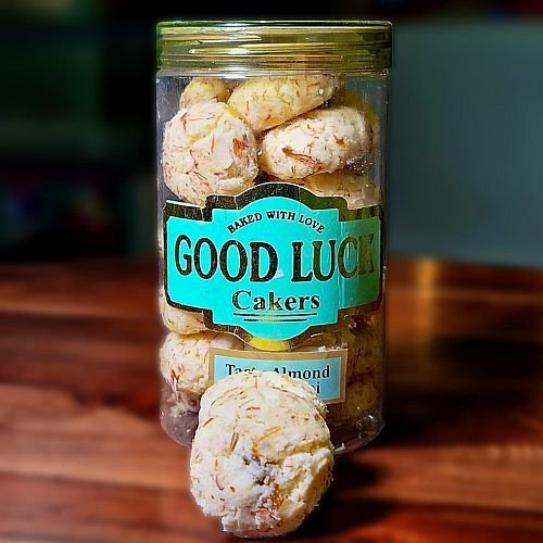 Good Luck Cakers Tasty Almond Cookies