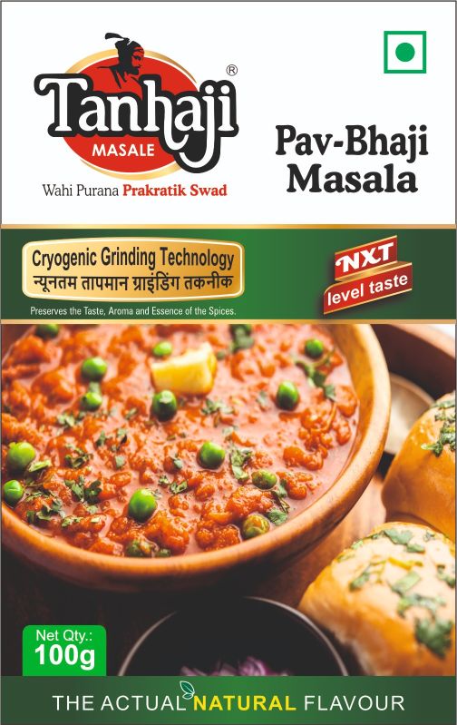 100gm Tanhaji Pav Bhaji Masala