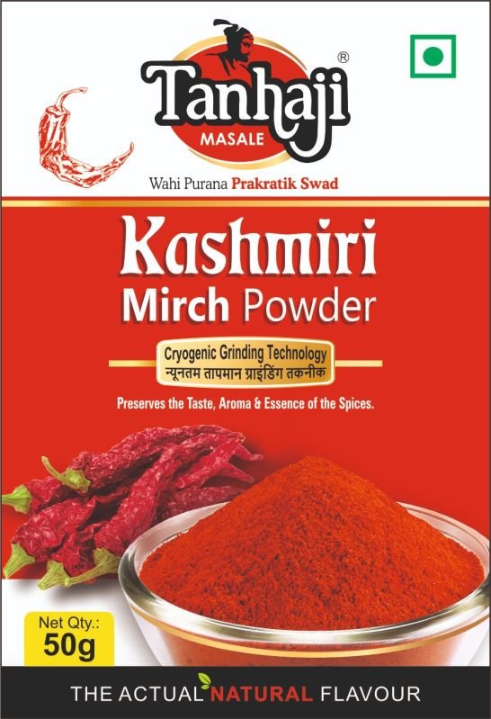 50gm Tanhaji Kashmiri Mirch Powder