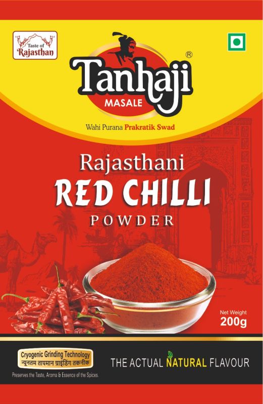 200gm Tanhaji Rajasthani Red Chilli Powder