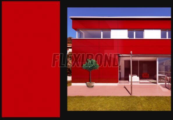 High Gloss Red Aluminum Composite Panel