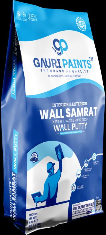 40kg Gauri Paints Wall Samrat Putty