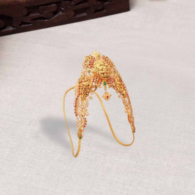 22K Pachi Work Gold Vanki Hand Jewellery