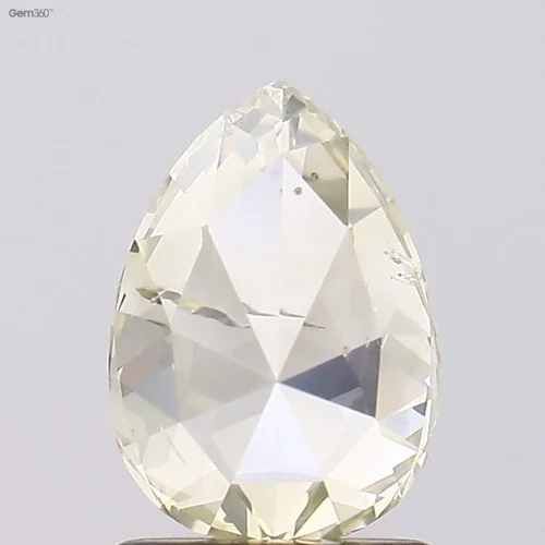 White Pear Cut Diamond
