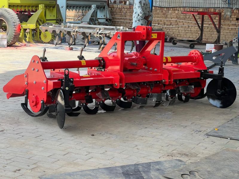 Agricultural Tractor Rotavator