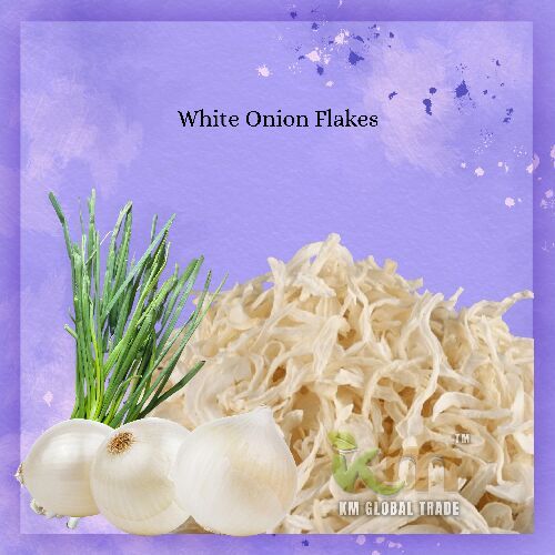 Dehydrated White Onion Flakes