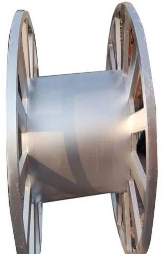 Polished Stainless Steel Process Cable Drum