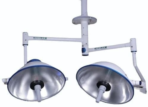 Hemlux Double Dome Ceiling Mounted Halogen OT Light