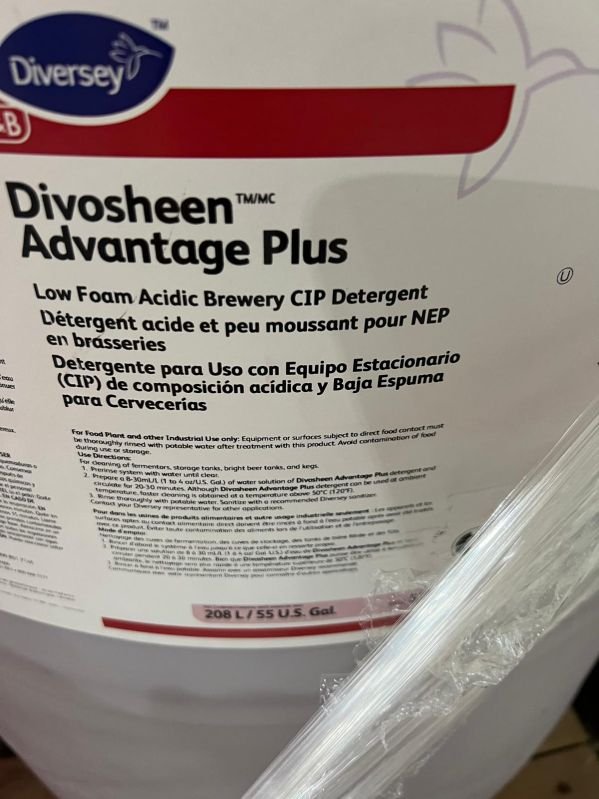 Divosan TC 86 Diversey Cleaning Chemicals