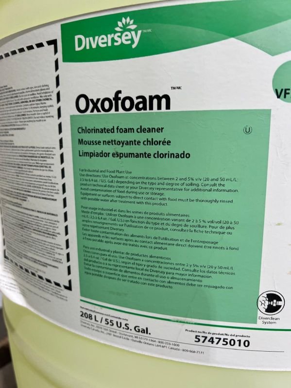 Su 727 Oxofoam Industrial Cleaning Chemical