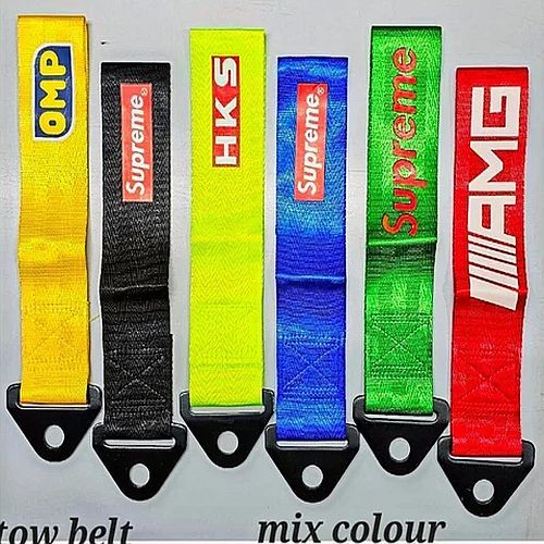 Multicolor Car Towing Belt